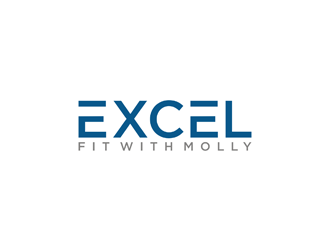 Excel Fit with Molly logo design by EkoBooM