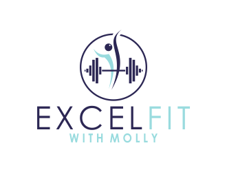 Excel Fit with Molly logo design by done