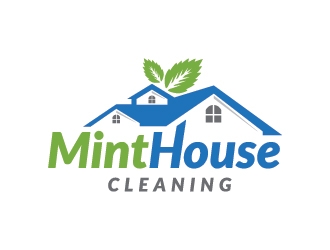 Mint House Cleaning logo design by jafar