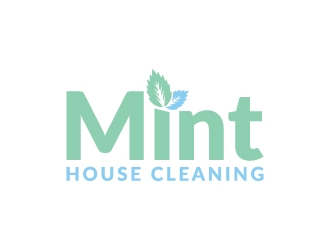 Mint House Cleaning logo design by jafar