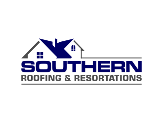 Southern Roofing & Resortations logo design by pakNton