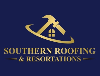 Southern Roofing & Resortations logo design by fawadyk