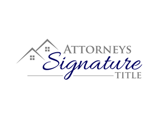 Attorneys Signature Title logo design by haze