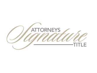 Attorneys Signature Title logo design by kunejo