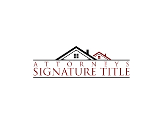 Attorneys Signature Title logo design by uttam