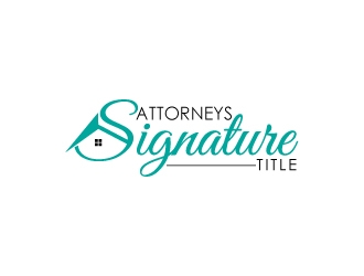 Attorneys Signature Title logo design by uttam