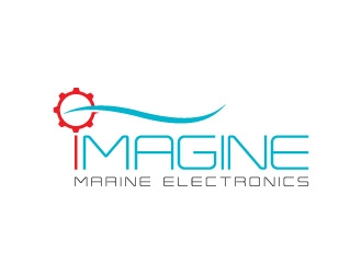 Imagine Marine Electronics logo design by Boomstudioz