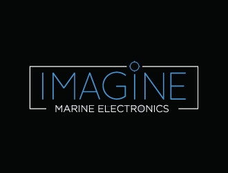 Imagine Marine Electronics logo design by Boomstudioz