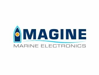 Imagine Marine Electronics logo design by SOLARFLARE