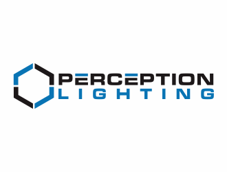 Perception Lighting logo design by hidro
