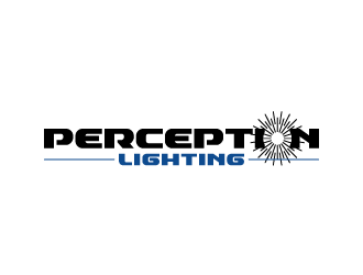 Perception Lighting logo design by Kewin