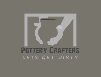 Pottery Crafters/ Tagline is Lets Get Dirty logo design by mppal
