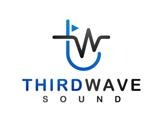 Third Wave Sound logo design by DreamLogoDesign