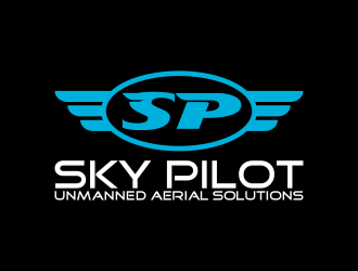 Sky Pilot UAS logo design by rykos