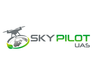 Sky Pilot UAS logo design by prodesign
