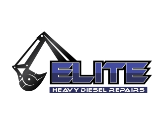 Elite heavy diesel repairs logo design by ruki