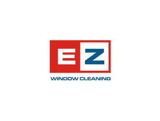 E-Z Window Cleaning logo design by R-art