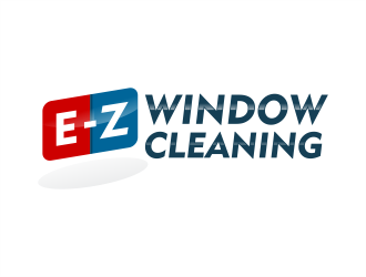 E-Z Window Cleaning logo design by BlessedArt
