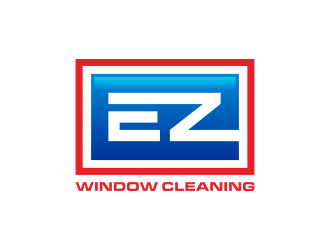 E-Z Window Cleaning logo design by hidro