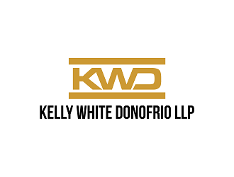 Kelly White Donofrio LLP logo design by Republik