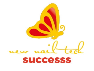 new nail tech successs  logo design by emyjeckson