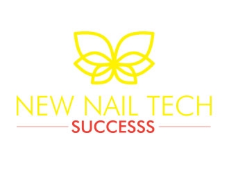 new nail tech successs  logo design by emyjeckson