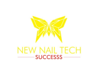 new nail tech successs  logo design by emyjeckson