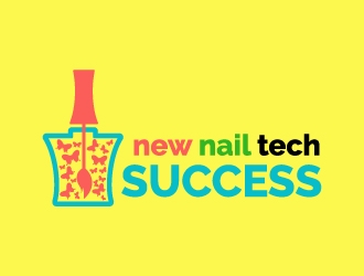 new nail tech successs  logo design by JJlcool