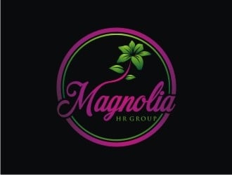 Magnolia HR Group logo design by bricton