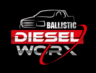 Ballistic Diesel Worx logo design by prodesign