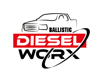 Ballistic Diesel Worx logo design by prodesign