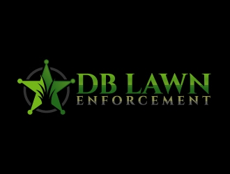 DB LAWN ENFORCEMENT logo design by fantastic4