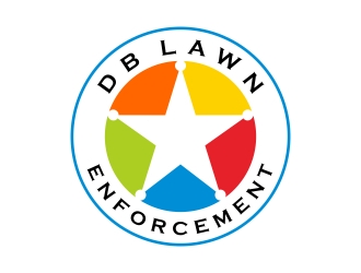 DB LAWN ENFORCEMENT logo design by cikiyunn