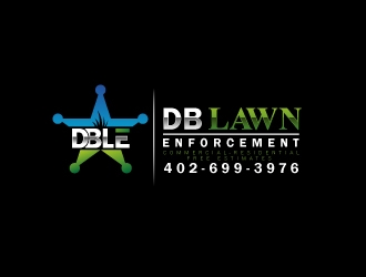 DB LAWN ENFORCEMENT logo design by fantastic4