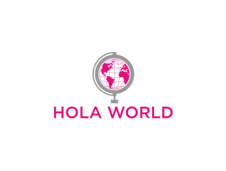Hola World logo design by dewipadi