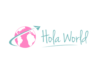 Hola World logo design by haze