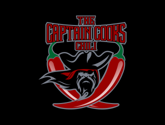 The Captain Cooks Chili logo design by Kruger