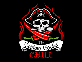 The Captain Cooks Chili logo design by haze
