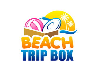Beach Trip Box logo design by haze