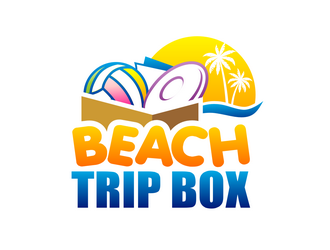 Beach Trip Box logo design by haze