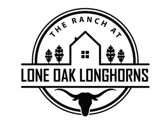 The Ranch at Lone Oak Longhorns logo design by shere
