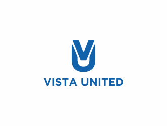 Vista United logo design by haidar