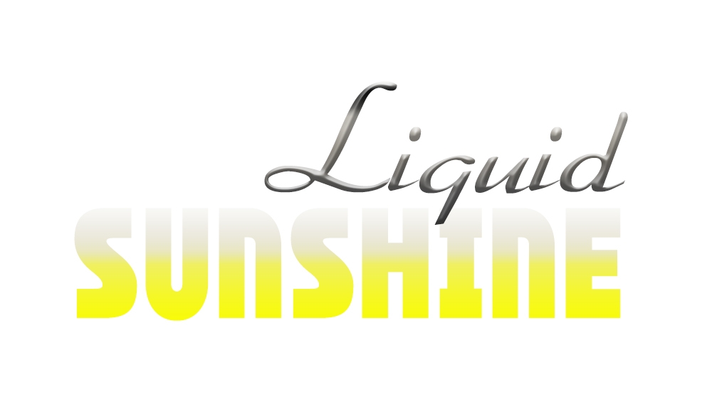 liquid sunshine logo design by Langster45