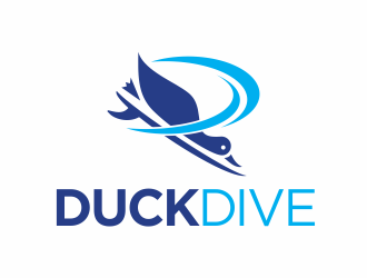 duckdive logo design by agus