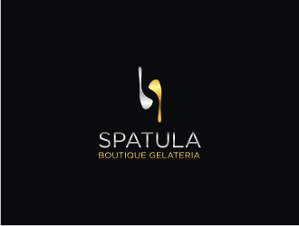 Spatula Boutique Gelateria logo design by mbamboex