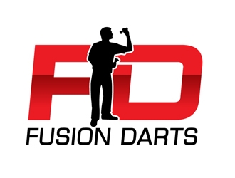 Fusion Darts logo design by DreamLogoDesign