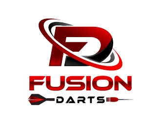 Fusion Darts logo design by J0s3Ph