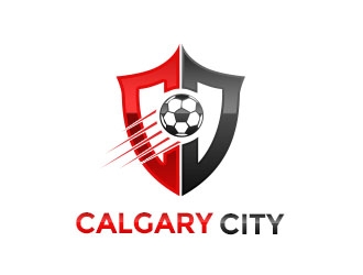 Calgary City FC logo design by Benok