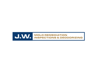 J.W. Mold Remediation, Inspections & Deodorizing logo design by nurul_rizkon