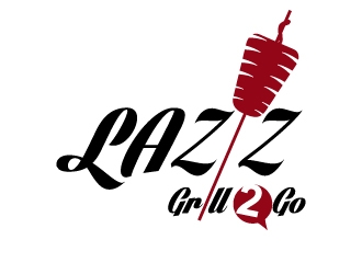 Laziz Grill To Go logo design by serdadu